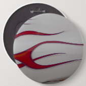 オレンジは白の炎を改造します 缶バッジ (正面&裏面)