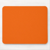 オレンジは縞で飾ります マウスパッド (正面)