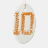 オレンジはJerzee数10.pngを遊ばします セラミックオーナメント (右)