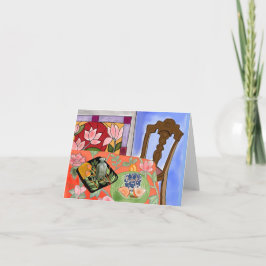 オレンジはNotecardをスライスします カード