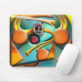 オレンジも マウスパッド (マウス)