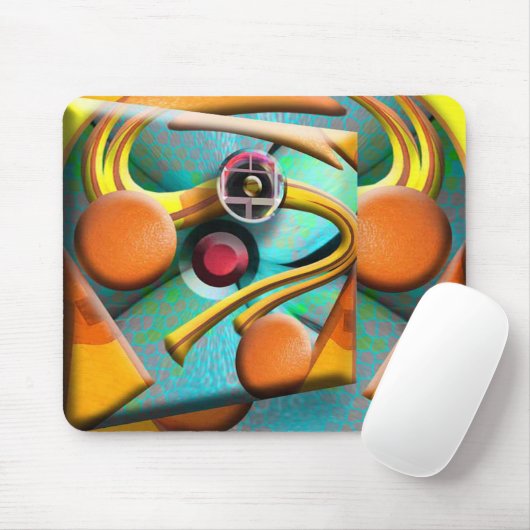 オレンジも マウスパッド (マウス)