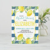 オレンジをテーマにしたウェディングシャワーの招待状 招待状 (スタンド正面)