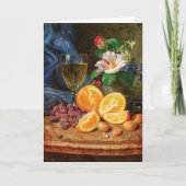 オレンジを使った静物生活 | ジョセフ・ラウアー カード (正面)