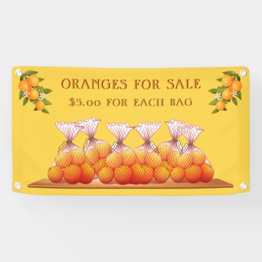 オレンジを売り上げカスタマイズ価格/バッグに合わせる 横断幕 (横)