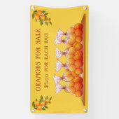 オレンジを売り上げカスタマイズ価格/バッグに合わせる 横断幕 (縦)