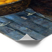 オレンジを売るユダヤ人のアレクサンドル・ゲーリムスキー ポスター (角)