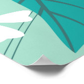 オレンジを葉咲かせる。イラストレーション ポスター (角)