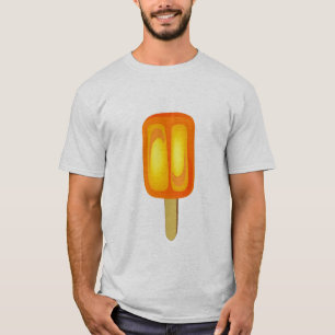オレンジアイスキャンデーのワイシャツ Tシャツ