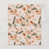 オレンジアイボリーモスフローラバジェット結婚ズ詳細 (裏面)