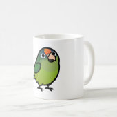 オレンジアカメキシコインコ コーヒーマグカップ (正面右)
