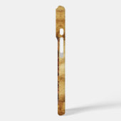 オレンジアガテジェムモノグラム Case-Mate iPhoneケース (裏面 / 左)