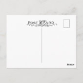 オレンジアザレアブッシュフローラはがき ポストカード (裏面)