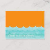 オレンジアットシー航海のズ結婚座席表 プレイスカード (裏面)