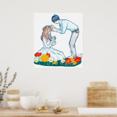 オレンジアニメナホカケルラブ ポスター (キッチン)