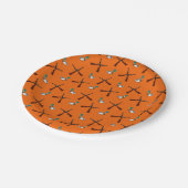 オレンジアヒルの狩りパターン ペーパープレート (アングル)