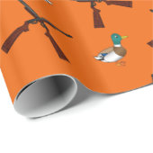 オレンジアヒルの狩りパターン ラッピングペーパー (ロールコーナー)