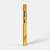 オレンジアフリカデイジークローズアップフローラ写真 SAMSUNG GALAXYケース (右側面)