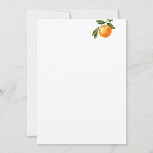 オレンジアペロスピリッツAスクイーズ30歳の誕生日 招待状 (裏面)