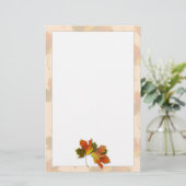 オレンジアンドゴールデン紅葉 便箋 (スタンド正面)