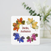 オレンジアンドゴールデン紅葉 招待状 (スタンド正面)