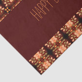 オレンジアンドピーチフローズン誕生日ティッシュペーパー 薄葉紙 (詳細)