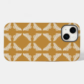 オレンジアーツアンドクラフツチョウ Case-Mate iPhoneケース (裏面 (横))