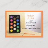 オレンジアート先生チュータエデュケータアートクラス 名刺 (正面)