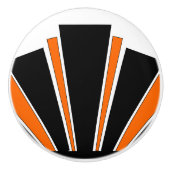 オレンジアールデコデザイン セラミックノブ (正面)