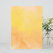 オレンジイエローウォーターカラーウォーターカラーアート絵画ズ プログラム (スタンド正面)