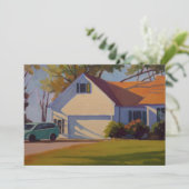 オレンジイエローグリーンツリーズカード付きホーム カード (スタンド正面)