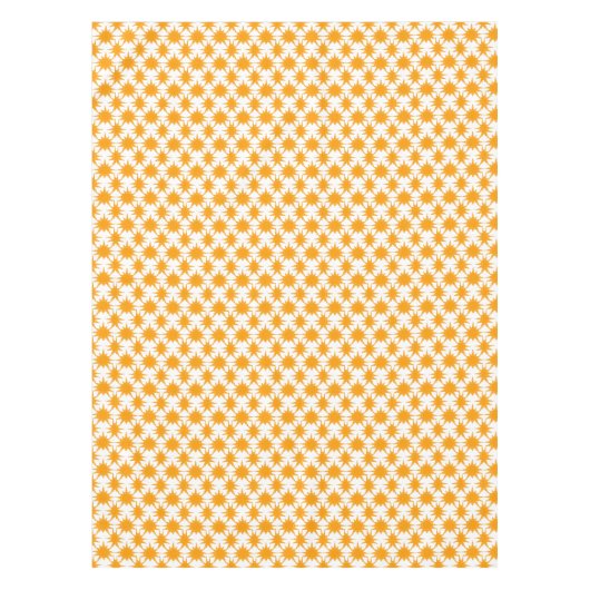 オレンジイエローサニーサンズ テーブルクロス (正面)