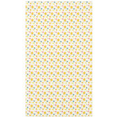 オレンジイエローサンズレモネードピッチャーズピンクティール(緑がかった色) テーブルクロス (正面)