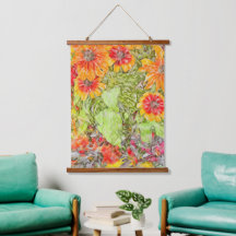 オレンジイエロールドベキアPinterlyブルーアクセント