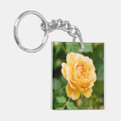 オレンジイエローローズ キーホルダー (正面左)