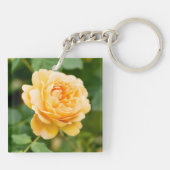 オレンジイエローローズ キーホルダー (裏面)