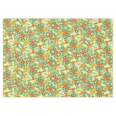 オレンジイエロー結婚ズバラ春 テーブルクロス (正面(横))