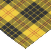 オレンジイエロー ブラック チェック柄 テーブルクロス (アングル)