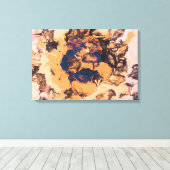 オレンジインク キャンバスプリント (インサイチュ (ウッドフロア))