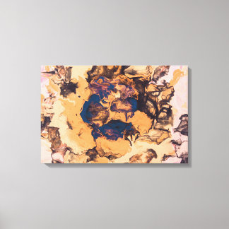 オレンジインク キャンバスプリント