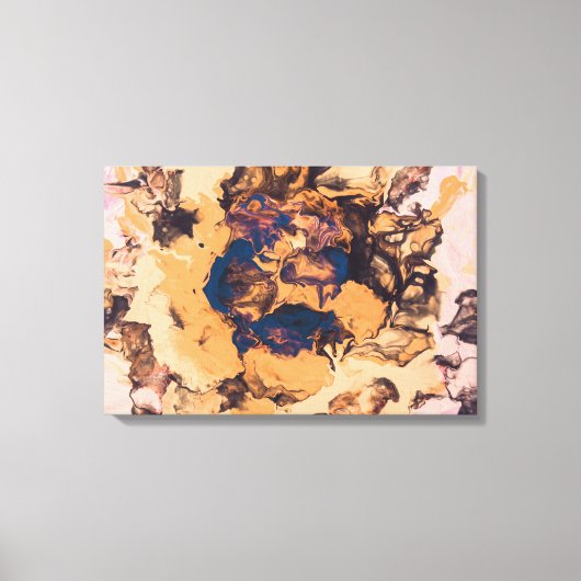 オレンジインク キャンバスプリント (正面)