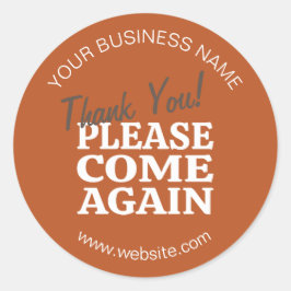 オレンジインスパイアヴィンテージありがとう ラウンドシール