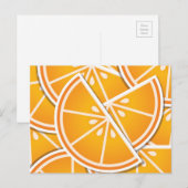 オレンジウェッジ ポストカード (正面/裏面)