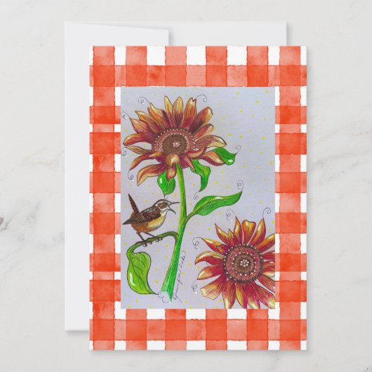 オレンジウォレンの招待 招待状 (正面)