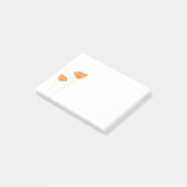 オレンジウォーターカラーカリフォルニアポピー ポストイット (アングル)