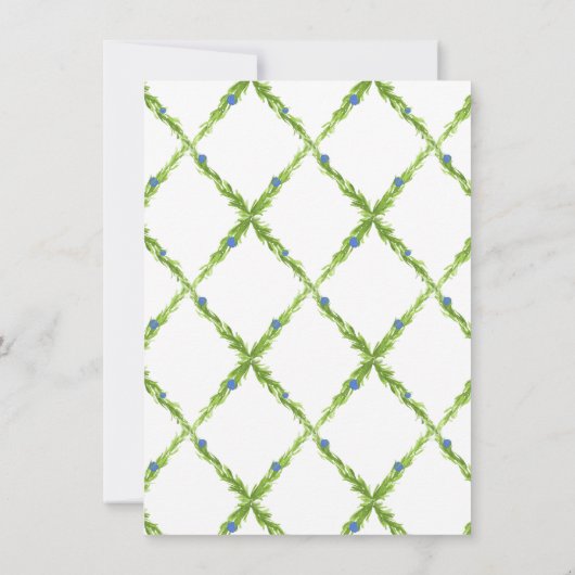 オレンジウォーターカラークレスト、チャイナペイントのウェディング セーブザデート (裏面)