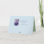 オレンジウォーターバラ絵画ズフローラガーデン カード (裏面)