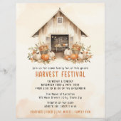 オレンジウォー素朴タカラーハーベストフェスティバル チラシ (正面)