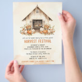 オレンジウォー素朴タカラーハーベストフェスティバル チラシ (手)