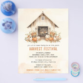 オレンジウォー素朴タカラーハーベストフェスティバル チラシ (シングル)